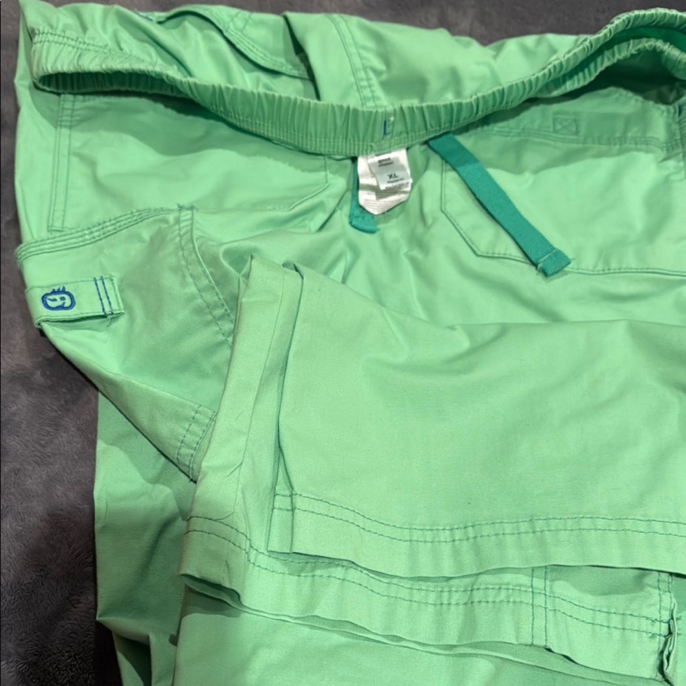 Life Is Good Green Straight Leg Pants